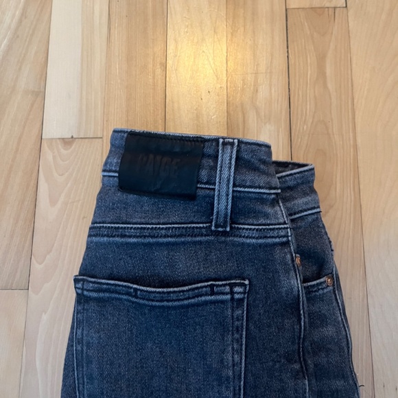 PAIGE Cindy High Waisted Straight Leg Crop Jeans - Picture 4 of 5